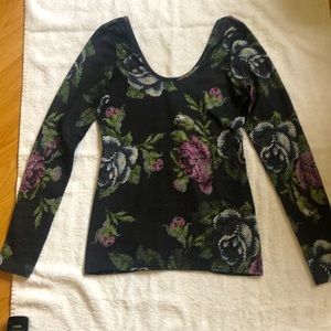 Lululemon Long Sleeve Top Floral Print Size 6